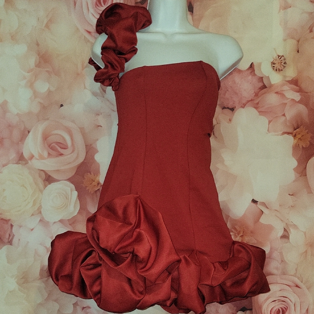 Wilma Ruffle Mini Dress